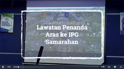 IPG Samarahan Benchmarking Tour