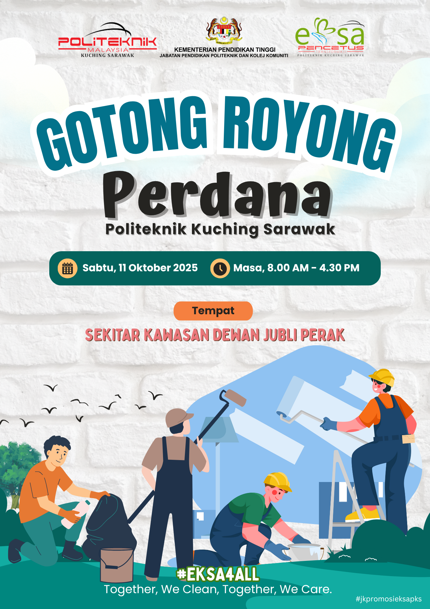 POSTER GOTONG ROYONG - EKSA PKS